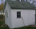 The Medway outhouse radio shack with tower base