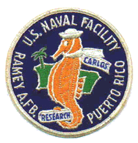Carlos the Seahorse patch from NAVFAC Ramey