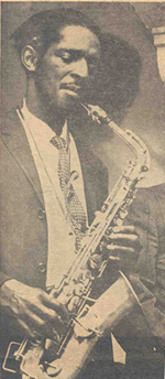 Bill Davis & alto sax at Ace Davis' Jazz Lab ca 1965